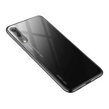 Stuff Certified® Huawei P20 - Gradient Armor Case Cover Cas TPU Hoesje Zwart