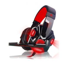EastVita PC780 Gaming Koptelefoon Headset Headphones Over Ear met Microfoon Rood