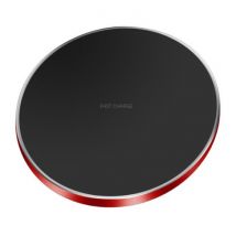 Jetjoy Qi GY-68 Universele Draadloze Oplader 9V - 1.67A Wireless Charging Pad Rood