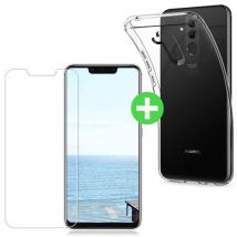Stuff Certified® Huawei Mate 20 Lite Transparant TPU Hoesje + Screen Protector Tempered Glass