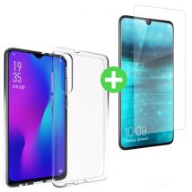 Stuff Certified® Huawei P30 Transparant TPU Hoesje + Screen Protector Tempered Glass