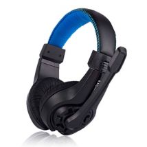 Lupuss G1 Koptelefoon met Microfoon Headphones Stereo Gaming voor PlayStation 4 Blauw