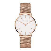 Hannah Martin Dames Horloge - Anoloog Uurwerk Mesh Bandje voor Vrouwen - CH36-WFF