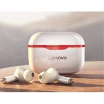 Lenovo LP1 Draadloze Oortjes - True Touch Control TWS Oordopjes Bluetooth 5.0 Wireless Buds Earphones Oortelefoon Rood