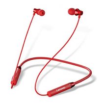 Lenovo HE05 Draadloze Oortjes - Smart Touch Control TWS Oordopjes Bluetooth 5.0 Wireless Buds Oortelefoon Rood