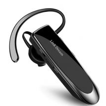 New Bee Draadloze Business Headset - Oordopje One Click Control TWS Oortje Bluetooth 5.0 Wireless Bud Headphone Oortelefoon Zwart