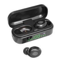BLZK V8 Draadloze Oortjes - True Touch Control TWS Oordopjes Bluetooth 5.0 Wireless Ear Buds Earphones Oortelefoon Zwart