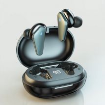 ZNP Draadloze Oortjes - TWS Oordopjes Bluetooth 5.0 Wireless Ear Buds Earphones Oortelefoon Zwart
