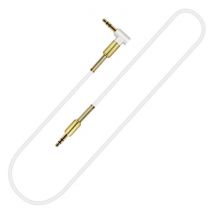 Felkin 3.5mm AUX Kabel Verguld - Audio Jack - 1.8 Meter - Wit
