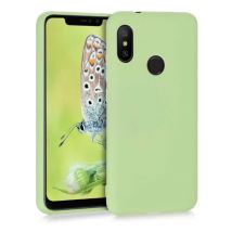 HATOLY Xiaomi Redmi 9C Ultraslim Silicone Hoesje TPU Case Cover Groen