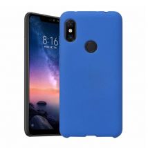 HATOLY Xiaomi Redmi Note 8 Ultraslim Silicone Hoesje TPU Case Cover Blauw