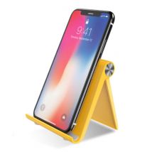 OLAF Universele Telefoonhouder Bureau Standaard - Videobellen Smartphone Holder Desk Stand Geel