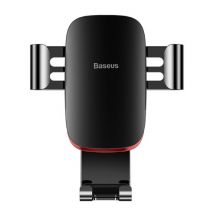 Baseus Universele Telefoonhouder Auto met Luchtrooster Clip - Zwaartekracht Dashboard Smartphone Holder Zwart