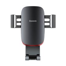 Baseus Universele Telefoonhouder Auto met Luchtrooster Clip - Zwaartekracht Dashboard Smartphone Holder Grijs