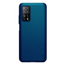 Nillkin Xiaomi Mi 10T Frosted Shield Hoesje - Shockproof Case Cover Cas Blauw