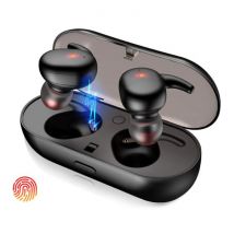 Brightside Draadloze Oortjes - Smart Touch Control TWS Oordopjes Bluetooth 5.0 Wireless Buds Oortelefoon Zwart