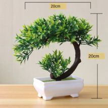 Merylover Kunst Bonsai Boom - Planten Nep Plant Plastic Decoratie Ornament
