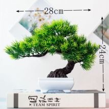 Merylover Kunst Bonsai Boom - Planten Nep Plant Plastic Decoratie Ornament