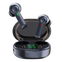 CUagain R22 Draadloze Oortjes - Touch Control Oordopjes TWS Bluetooth 5.1 Earphones Earbuds Oortelefoon Zwart