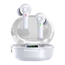 CUagain R22 Draadloze Oortjes - Touch Control Oordopjes TWS Bluetooth 5.1 Earphones Earbuds Oortelefoon Wit