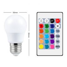CanLing LED Lamp 5W (Warm) - RGB Verlichting met IR Afstandsbediening E27 220V Kleuraanpassing