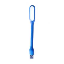 OuuZuu USB LED Lampje - Draagbare Leeslamp Flexibel Nachtlamp Verlichting Donkerblauw