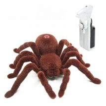 Hapybas RC Tarantula Spin met Afstandsbediening - Speelgoed Bestuurbaar Robot Dier Bruin