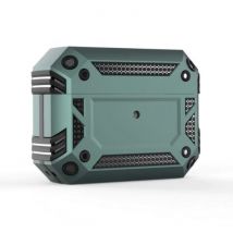 LYKL Shockproof Hoesje voor AirPods Pro - AirPod Case PC TPU Cover Skin - Groen