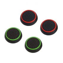 Caysolle 4 Thumb Stick Grips voor PS3/PS4/Xbox 360/Xbox One Joystick - Antislip Controller Caps - Groen en Rood