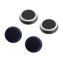 Caysolle 4 Thumb Stick Grips voor PS3/PS4/Xbox 360/Xbox One Joystick - Antislip Controller Caps - Wit en Blauw