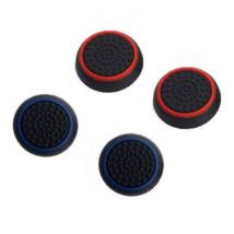 Caysolle 4 Thumb Stick Grips voor PS3/PS4/Xbox 360/Xbox One Joystick - Antislip Controller Caps - Blauw en Rood