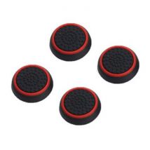 Caysolle 4 Thumb Stick Grips voor PS3/PS4/Xbox 360/Xbox One Joystick - Antislip Controller Caps - Rood
