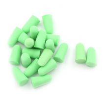 KOQZM 20-Pack Schuim Oorplugs - Oordopjes Earplugs voor Slapen Reizen Zwemmen Foam - Zacht Anti Geluid Isolatie - Groen