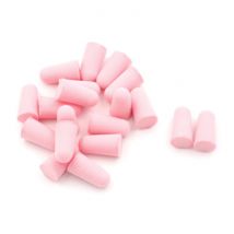 KOQZM 20-Pack Schuim Oorplugs - Oordopjes Earplugs voor Slapen Reizen Zwemmen Foam - Zacht Anti Geluid Isolatie - Roze