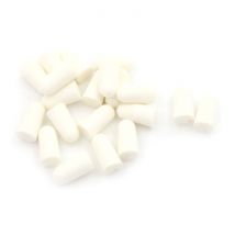 KOQZM 20-Pack Schuim Oorplugs - Oordopjes Earplugs voor Slapen Reizen Zwemmen Foam - Zacht Anti Geluid Isolatie - Wit