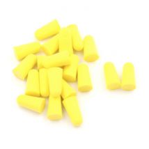 KOQZM 20-Pack Schuim Oorplugs - Oordopjes Earplugs voor Slapen Reizen Zwemmen Foam - Zacht Anti Geluid Isolatie - Geel