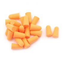 KOQZM 20-Pack Schuim Oorplugs - Oordopjes Earplugs voor Slapen Reizen Zwemmen Foam - Zacht Anti Geluid Isolatie - Oranje