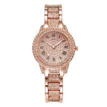 LVPAI Diamond Horloge voor Dames - Luxe Strass Kwarts Polshorloge Rose Gold
