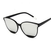 MuseLife Vintage Gepolariseerde Zonnebril voor Dames - Fashion Classic Glasses UV400 Shades Zilver