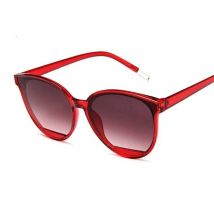MuseLife Vintage Gepolariseerde Zonnebril voor Dames - Fashion Classic Glasses UV400 Shades Rood