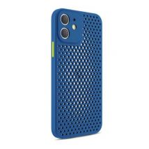 Oppselve iPhone 8 Plus - Ultra Slank Hoesje Warmteafvoer Cover Case Blauw