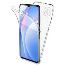 SGP Hybrid Samsung Galaxy A22 5G Full Body 360° Hoesje - Volledige Bescherming Transparant TPU Silicone Case + PET Screenprotector