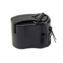 Centechia USB Oplader met Dynamo - Noodgeval Handslinger Lader Charger Zwart