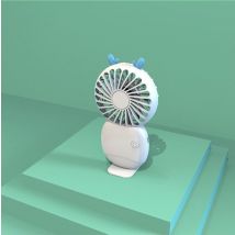 Xiaomi Oplaadbare Draagbare Ventilator - Handventilator op Batterij met Telefoonhouder Wit