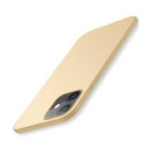 Felfial iPhone 14 Pro Ultra Dun Hoesje - Hard Matte Case Cover Goud
