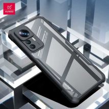 XUNDD Xiaomi Mi 11T Bumper Hoesje met Frame - Armor Case Cover Zwart