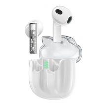 Qoovi HiTune Q3 Draadloze Oortjes - Bluetooth 5.2 Oordopjes HiFi/ANC/TWS Wit