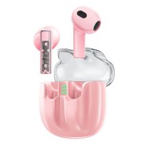Qoovi HiTune Q3 Draadloze Oortjes - Bluetooth 5.2 Oordopjes HiFi/ANC/TWS Roze