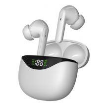 LZQLY JS12 Air Pro Draadloze Oordopjes - Touch Control Oortjes TWS Bluetooth 5.1 Wit