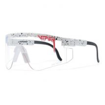 PIT VIPER Gepolariseerde Zonnebril - Fiets Ski Sport Bril Shades UV400 Transparant